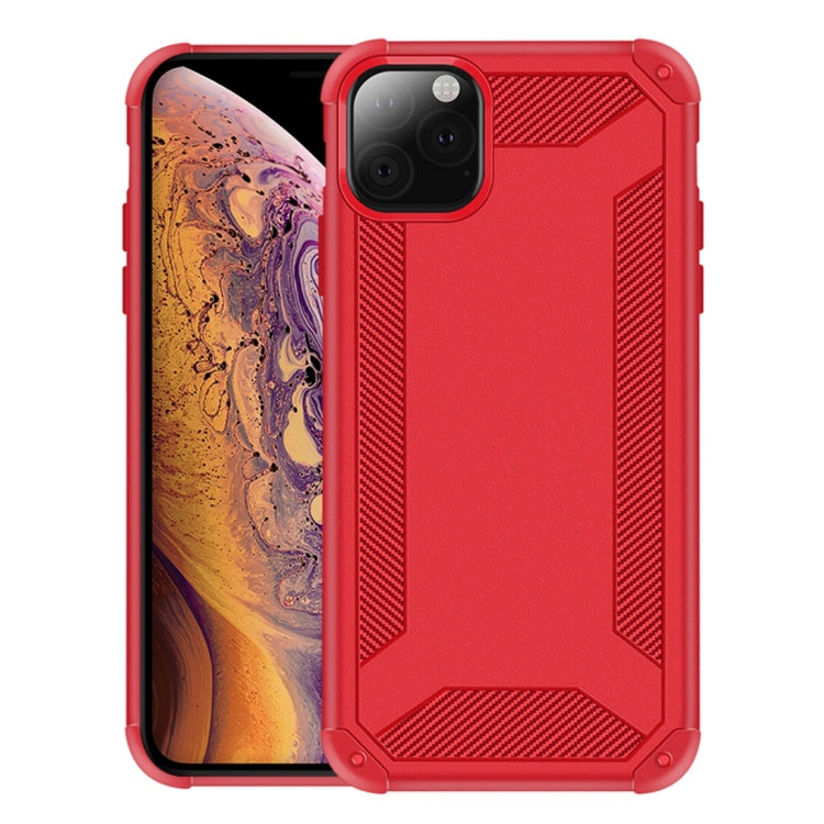 For iPhone 11 Pro Shockproof Frosted TPU Full Coverage Protective Case