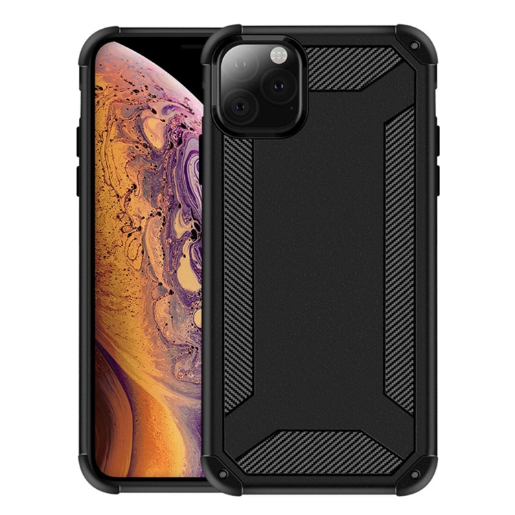For iPhone 11 Shockproof Frosted TPU Full Coverage Protective Case