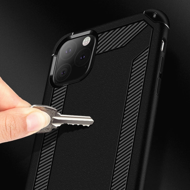 For iPhone 11 Pro Max Shockproof Frosted TPU Full Coverage Protective Case