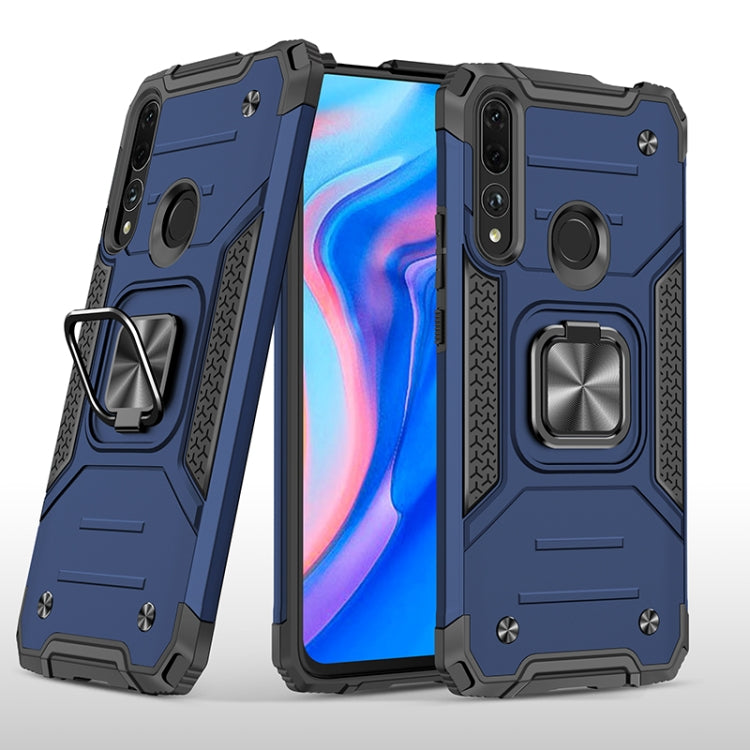 For Huawei Y9 Prime(2019) / P Smart Z Magnetic Armor Shockproof TPU + PC Case with Metal Ring Holder