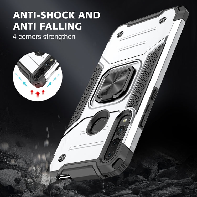 For Huawei Y9 Prime(2019) / P Smart Z Magnetic Armor Shockproof TPU + PC Case with Metal Ring Holder