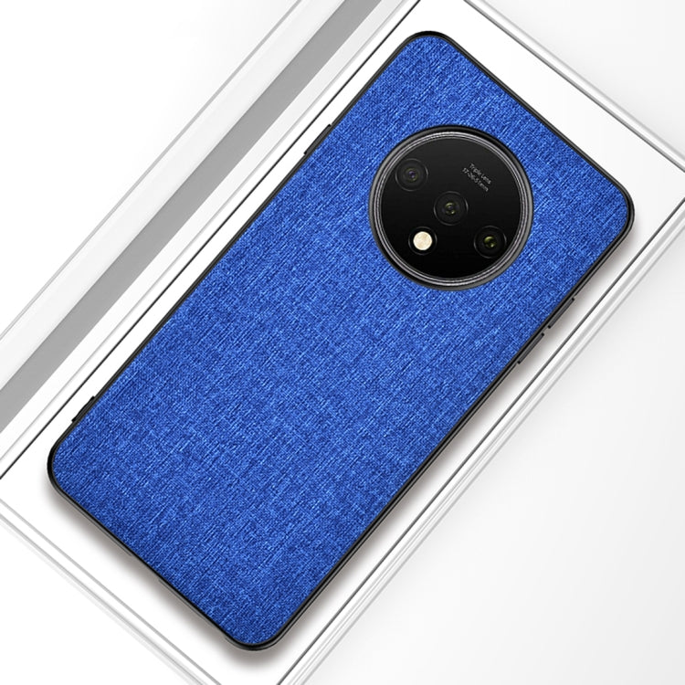 For OnePlus 7T Shockproof Cloth Texture PC+ TPU Protective Case