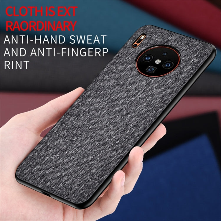 For Huawei Mate 30 Shockproof Cloth Texture PC+ TPU Protective Case