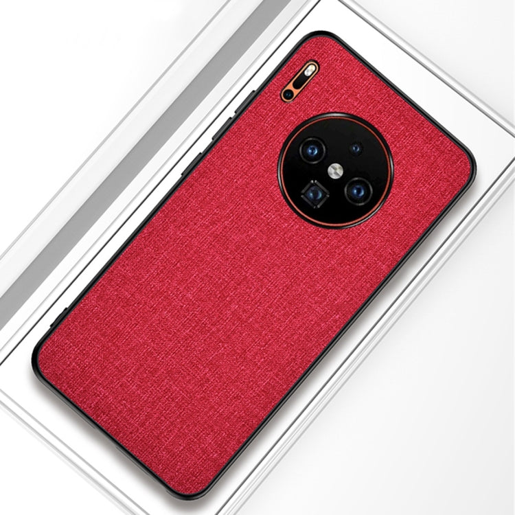 For Huawei Mate 30 Pro Shockproof Cloth Texture PC+ TPU Protective Case