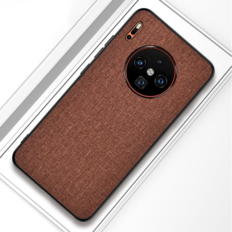 For Huawei Mate 30 Pro Shockproof Cloth Texture PC+ TPU Protective Case
