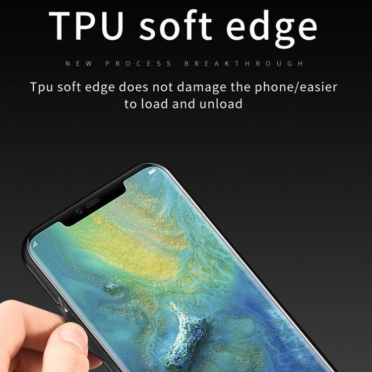 For Huawei Mate 30 Pro Shockproof Splicing PU + Cloth Protective Case