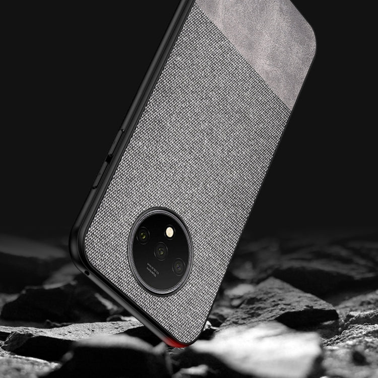 For OnePlus 7T Shockproof Cloth Texture PC+ TPU Protective Case