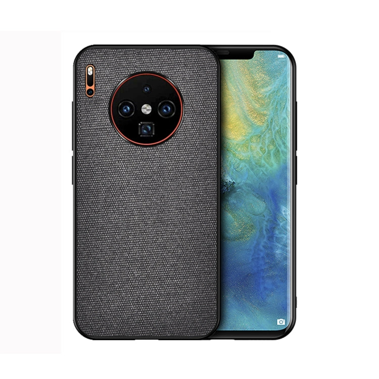 For Huawei Mate 30 Shockproof Cloth Texture PC+ TPU Protective Case
