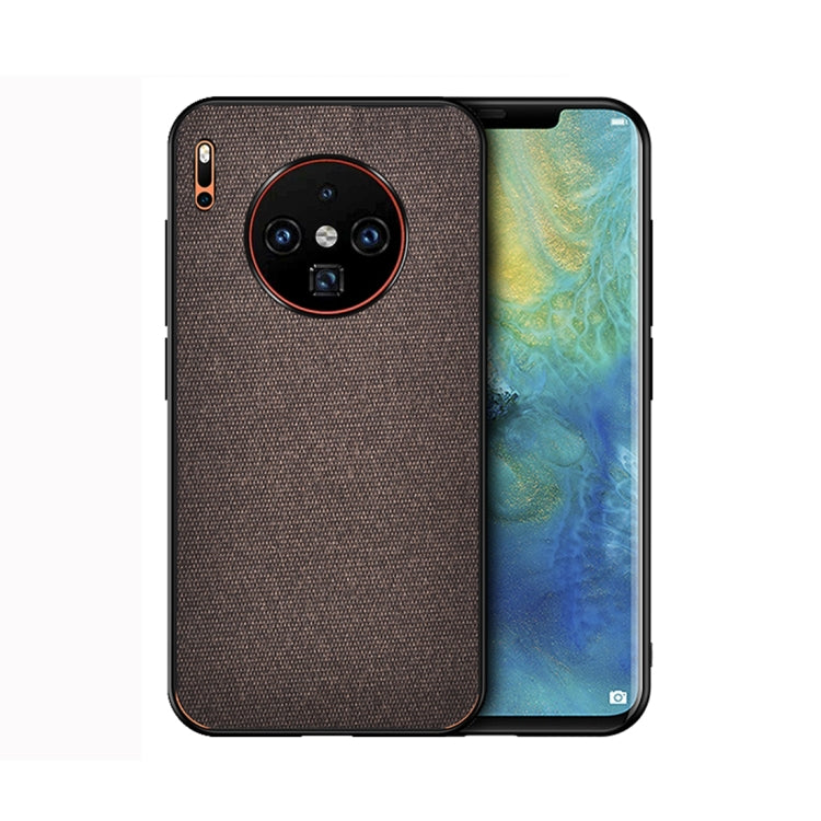 For Huawei Mate 30 Shockproof Cloth Texture PC+ TPU Protective Case