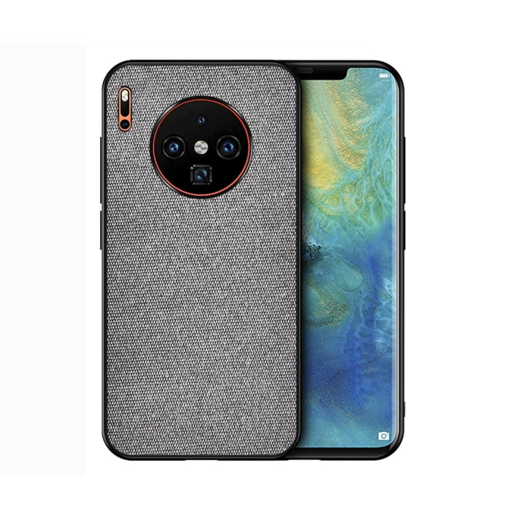 For Huawei Mate 30 Shockproof Cloth Texture PC+ TPU Protective Case