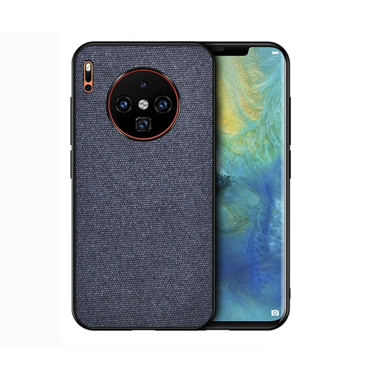 For Huawei Mate 30 Shockproof Cloth Texture PC+ TPU Protective Case