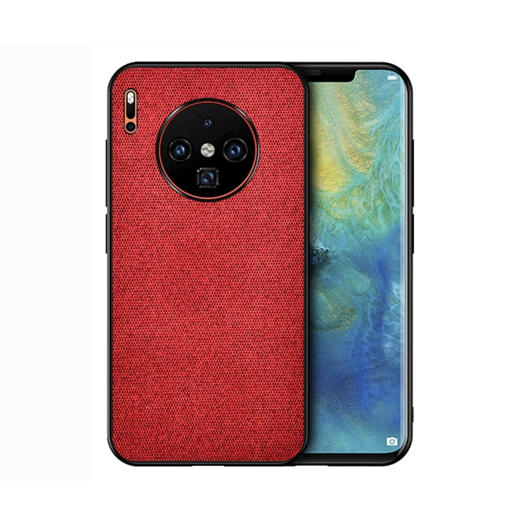 For Huawei Mate 30 Shockproof Cloth Texture PC+ TPU Protective Case