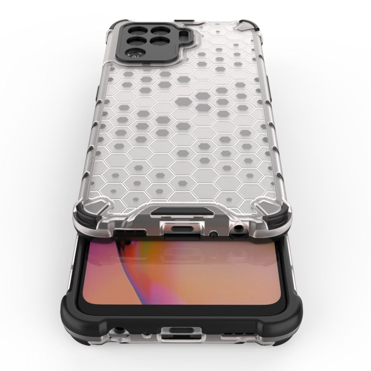 For OPPO A94 Shockproof Honeycomb PC + TPU Case