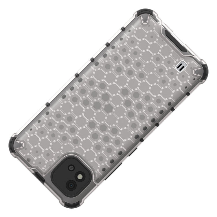 For OPPO Realme C20 Shockproof Honeycomb PC + TPU Case