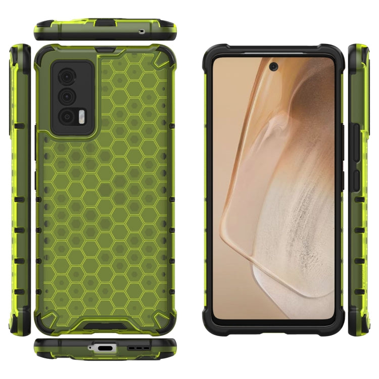 For vivo iQOO Neo5 Shockproof Honeycomb PC + TPU Case