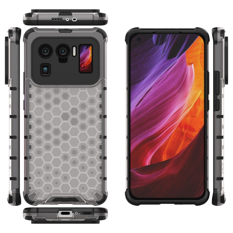 For Xiaomi Mi 11 Ultra Shockproof Honeycomb PC + TPU Case