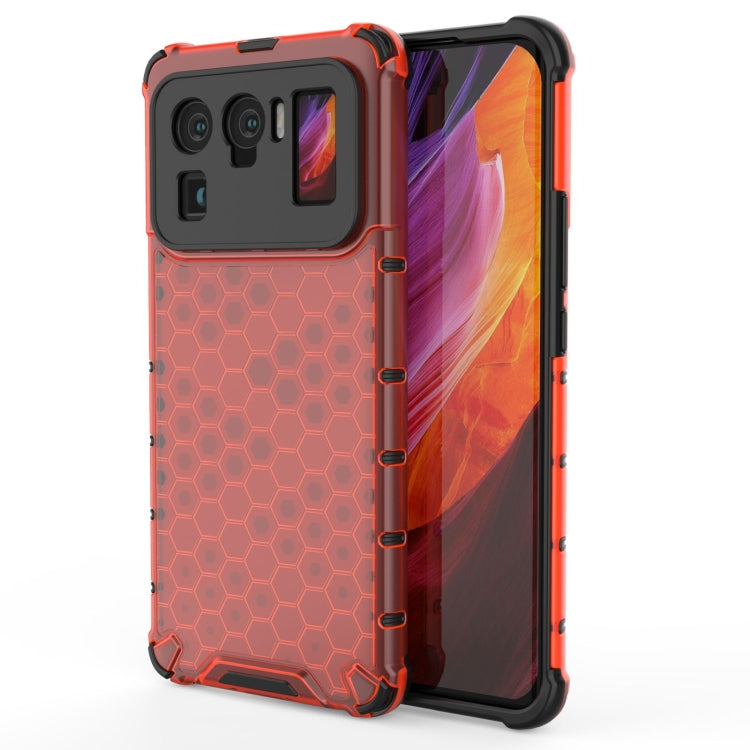 For Xiaomi Mi 11 Ultra Shockproof Honeycomb PC + TPU Case