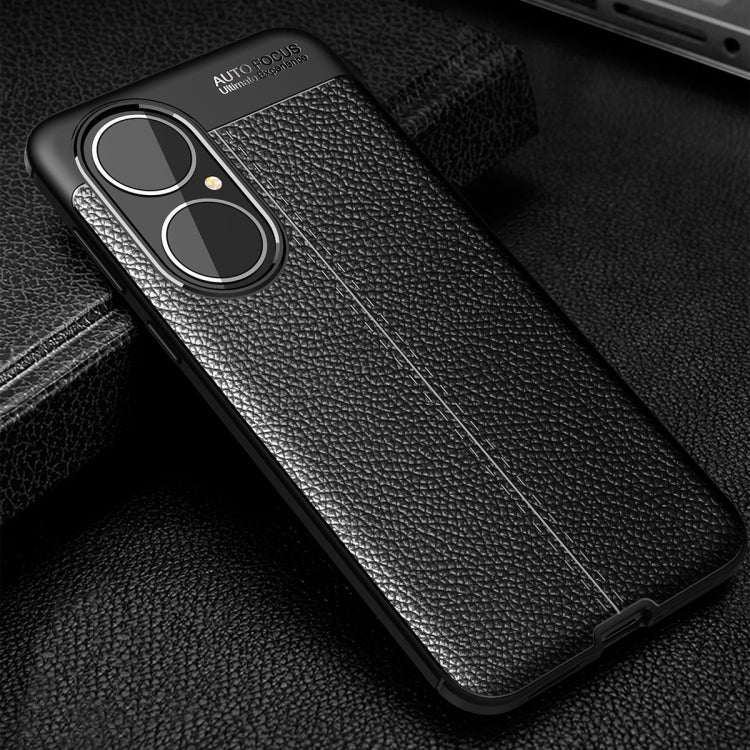 For Huawei P50 Litchi Texture TPU Shockproof Case