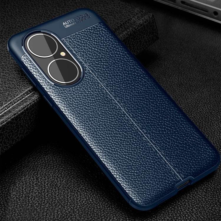 For Huawei P50 Litchi Texture TPU Shockproof Case