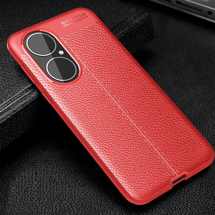 For Huawei P50 Litchi Texture TPU Shockproof Case