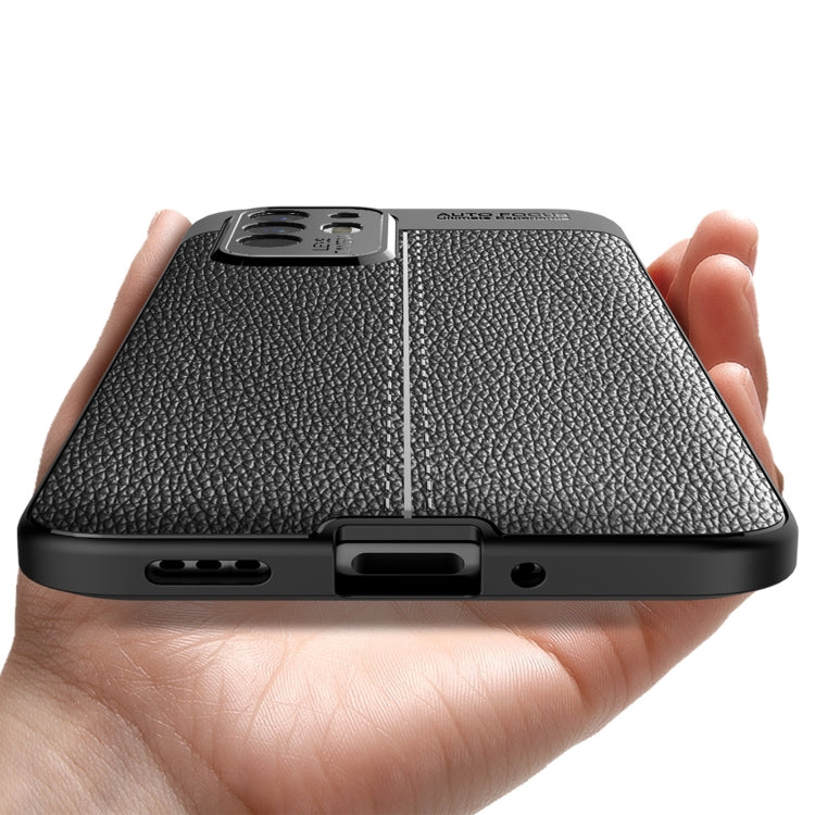 For OPPO F19 Pro+ 5G Litchi Texture TPU Shockproof Case
