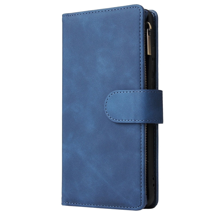 For Huawei P30 Pro Multifunctional Retro Frosted Horizontal Flip Leather Case with Card Slot & Holder & Zipper Wallet & Photo Frame & Lanyard