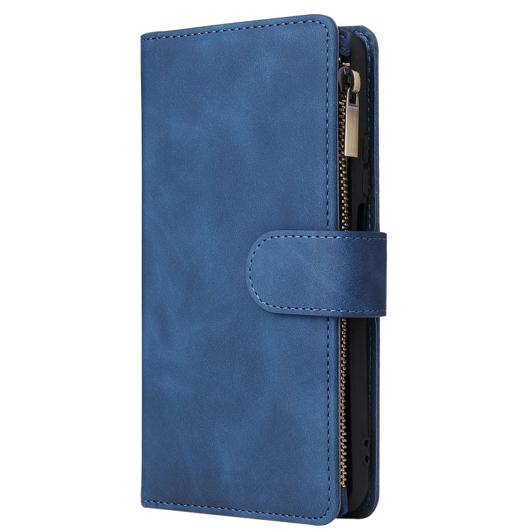 For Huawei Honor 20 Multifunctional Retro Frosted Horizontal Flip Leather Case with Card Slot & Holder & Zipper Wallet & Photo Frame & Lanyard