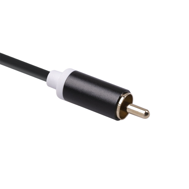 3685 6.35mm Male to Double RCA Male Stereo Audio Cable, Length:5m