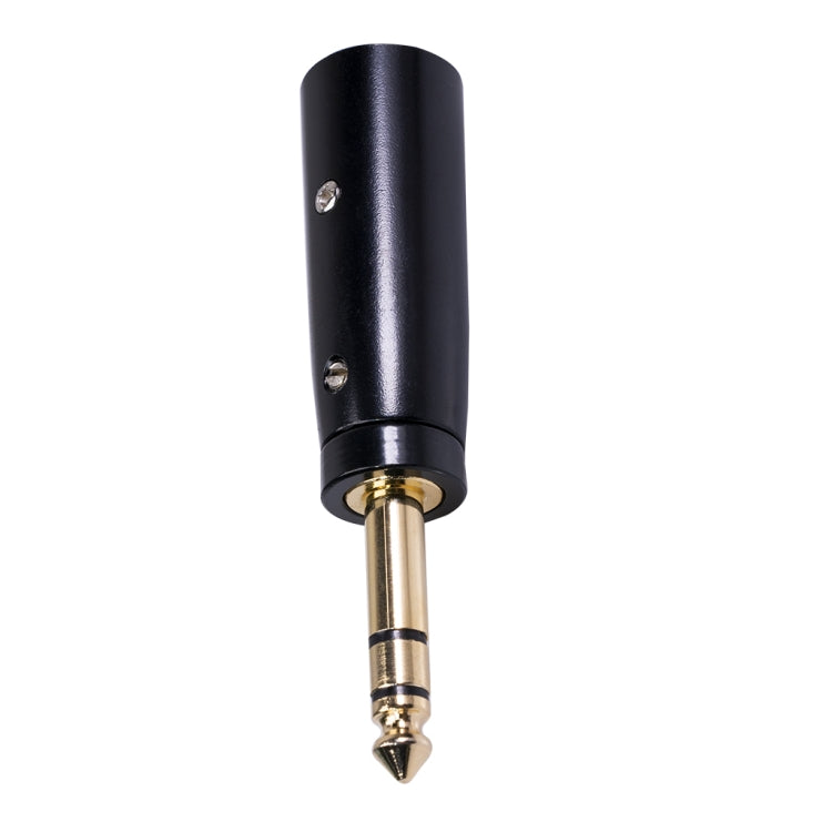 LZ1166G 6.35mm Stereo Male to XRL Male Audio Adapter Microphone Stereo Speaker Connector
