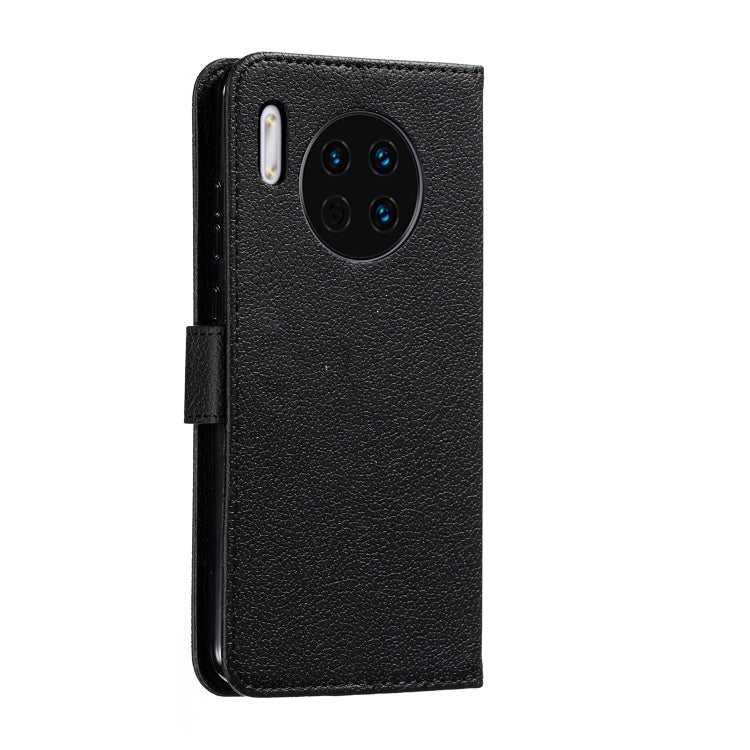 For Huawei Mate 30 Feather Pattern Litchi Texture Horizontal Flip Leather Case with Holder & Wallet & Card Slots