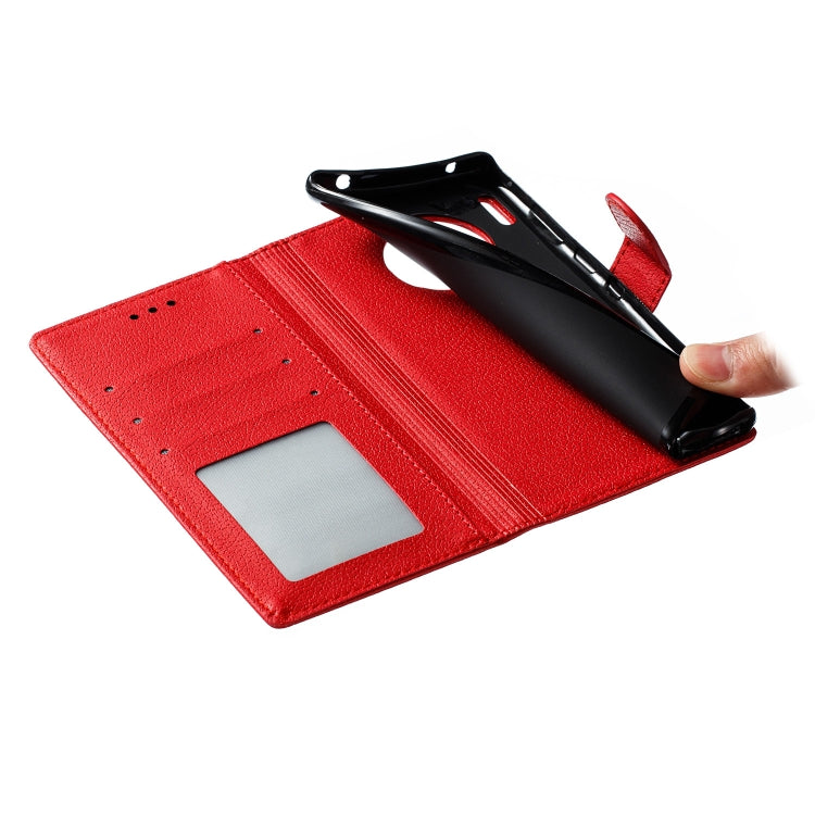 For Huawei Mate 30 Pro Feather Pattern Litchi Texture Horizontal Flip Leather Case with Holder & Wallet & Card Slots