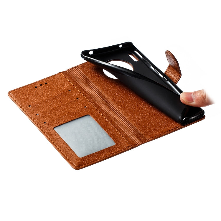 For Huawei Mate 30 Pro Feather Pattern Litchi Texture Horizontal Flip Leather Case with Holder & Wallet & Card Slots
