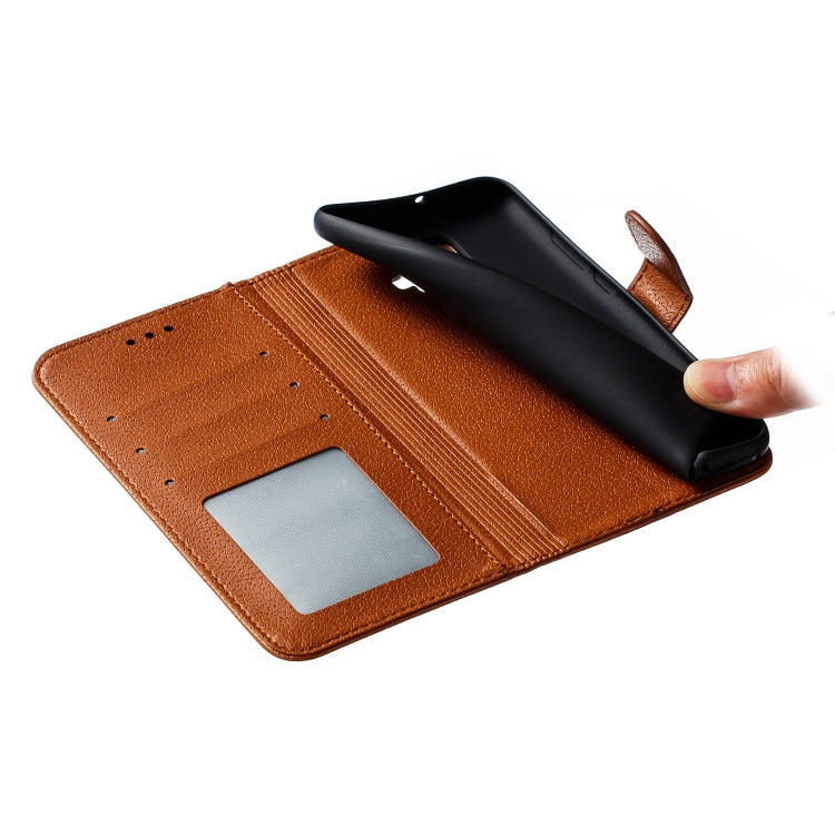 For Huawei Mate 30 Lite / nova 5i Pro Feather Pattern Litchi Texture Horizontal Flip Leather Case with Holder & Wallet & Card Slots