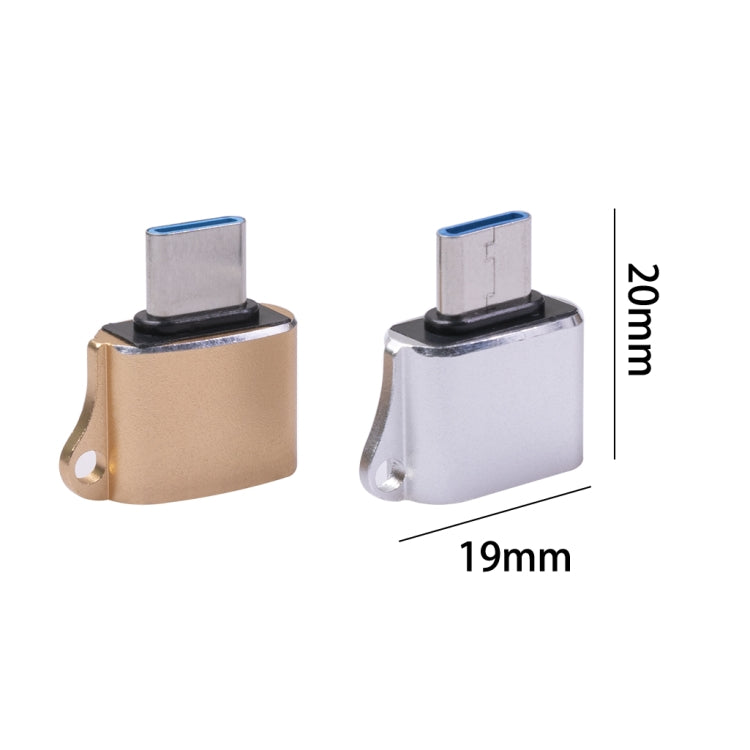 3699 Type-C / USB-C Male to USB 2.0 OTG Adapter