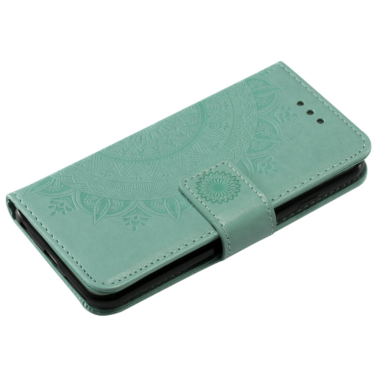Totem Flower Embossed Horizontal Flip TPU + PU Leather Case with Holder & Card Slots & Wallet For iPhone 6