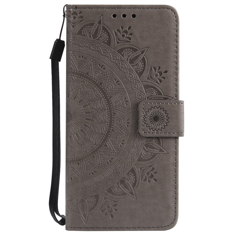 Totem Flower Embossed Horizontal Flip TPU + PU Leather Case with Holder & Card Slots & Wallet For iPhone 6
