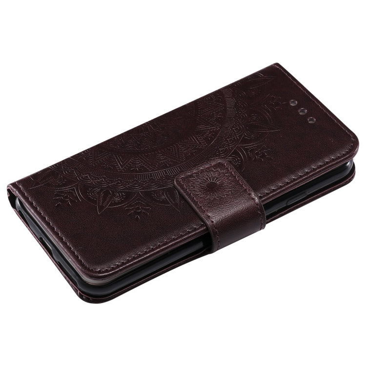 Totem Flower Embossed Horizontal Flip TPU + PU Leather Case with Holder & Card Slots & Wallet For iPhone 6