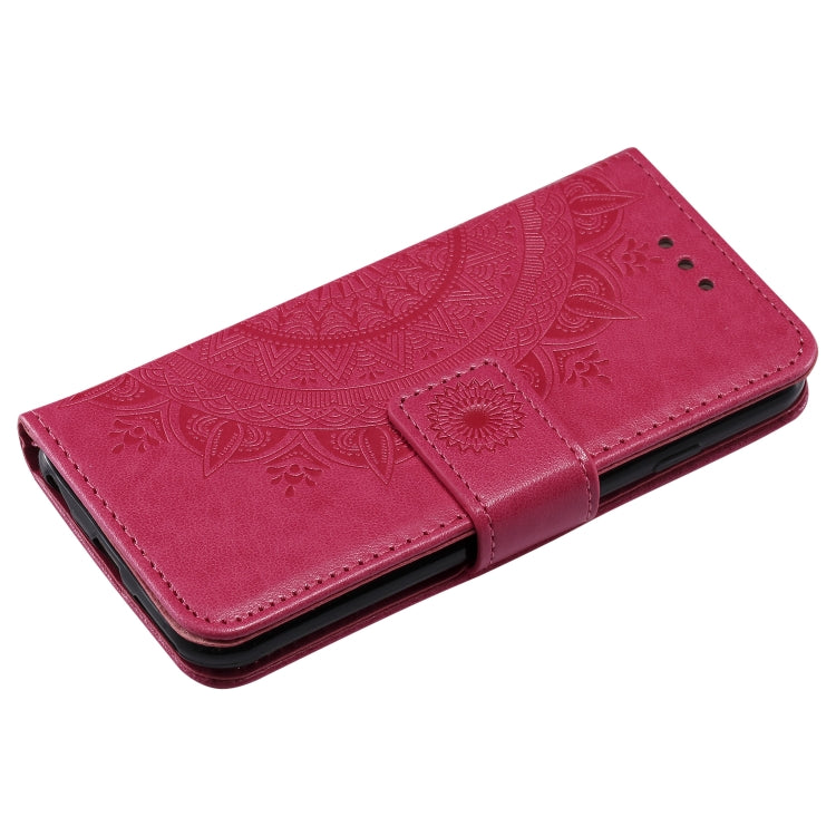 Totem Flower Embossed Horizontal Flip TPU + PU Leather Case with Holder & Card Slots & Wallet For iPhone 6