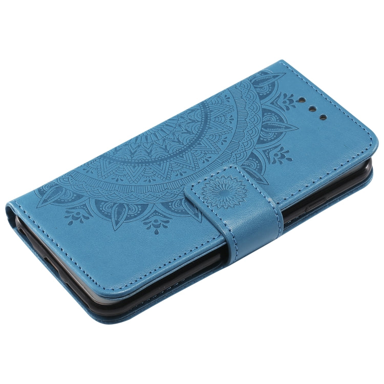 Totem Flower Embossed Horizontal Flip TPU + PU Leather Case with Holder & Card Slots & Wallet For iPhone 6 Plus