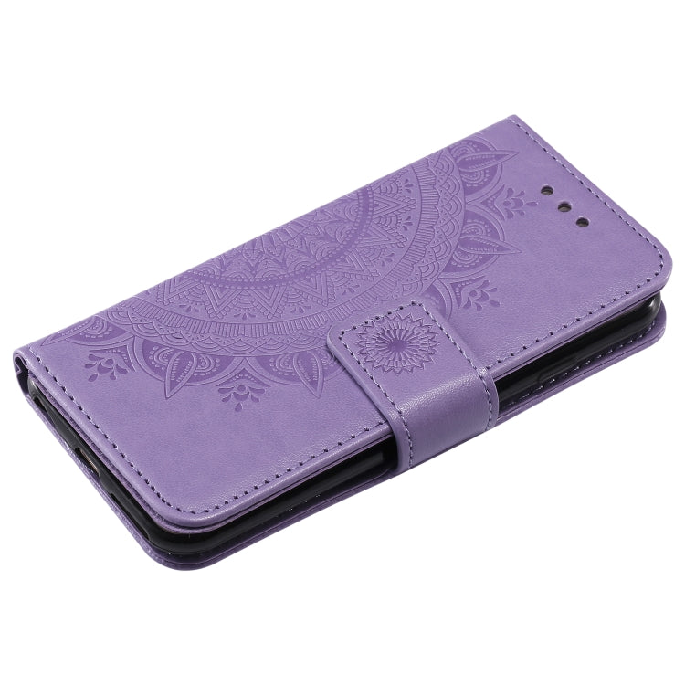 Totem Flower Embossed Horizontal Flip TPU + PU Leather Case with Holder & Card Slots & Wallet For iPhone 6 Plus