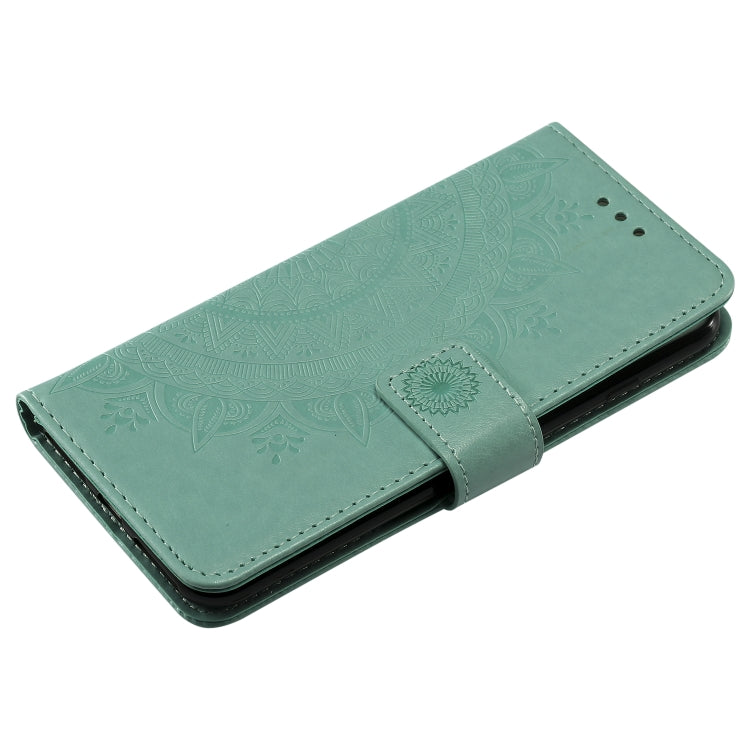 Totem Flower Embossed Horizontal Flip TPU + PU Leather Case with Holder & Card Slots & Wallet For iPhone 8 Plus / 7 Plus
