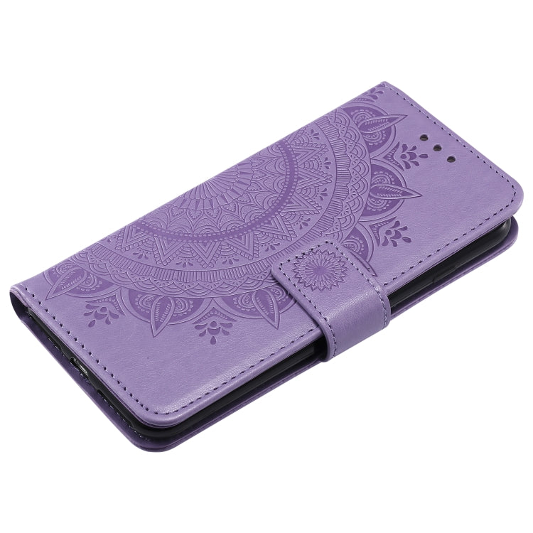 Totem Flower Embossed Horizontal Flip TPU + PU Leather Case with Holder & Card Slots & Wallet For iPhone 8 Plus / 7 Plus