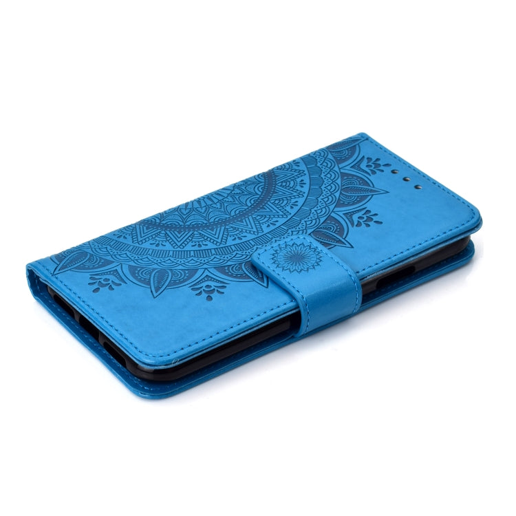 For iPhone XR Totem Flower Embossed Horizontal Flip TPU + PU Leather Case with Holder & Card Slots & Wallet