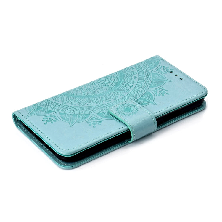 For iPhone XS Max Totem Flower Embossed Horizontal Flip TPU + PU Leather Case with Holder & Card Slots & Wallet