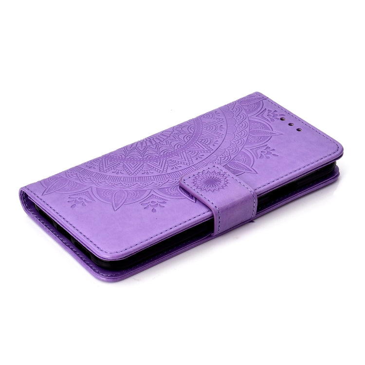 For iPhone XS Max Totem Flower Embossed Horizontal Flip TPU + PU Leather Case with Holder & Card Slots & Wallet