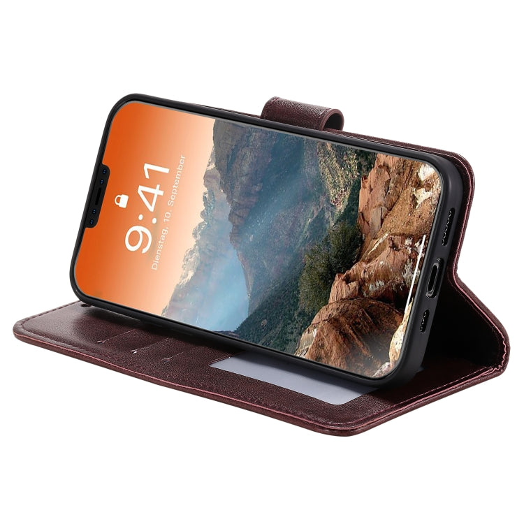For iPhone 12 / 12 Pro Totem Flower Embossed Horizontal Flip TPU + PU Leather Case with Holder & Card Slots & Wallet