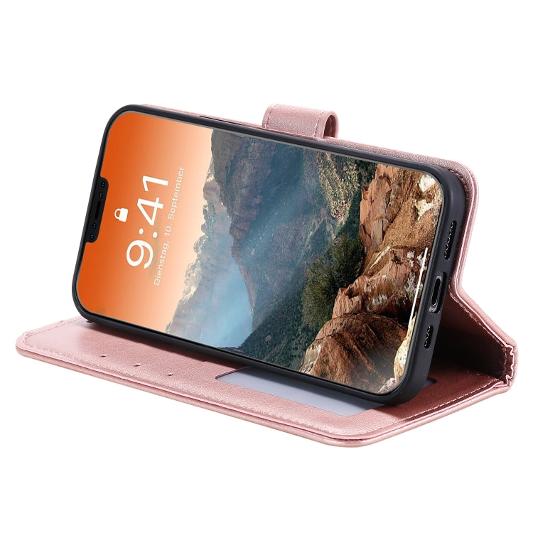 For iPhone 12 / 12 Pro Totem Flower Embossed Horizontal Flip TPU + PU Leather Case with Holder & Card Slots & Wallet