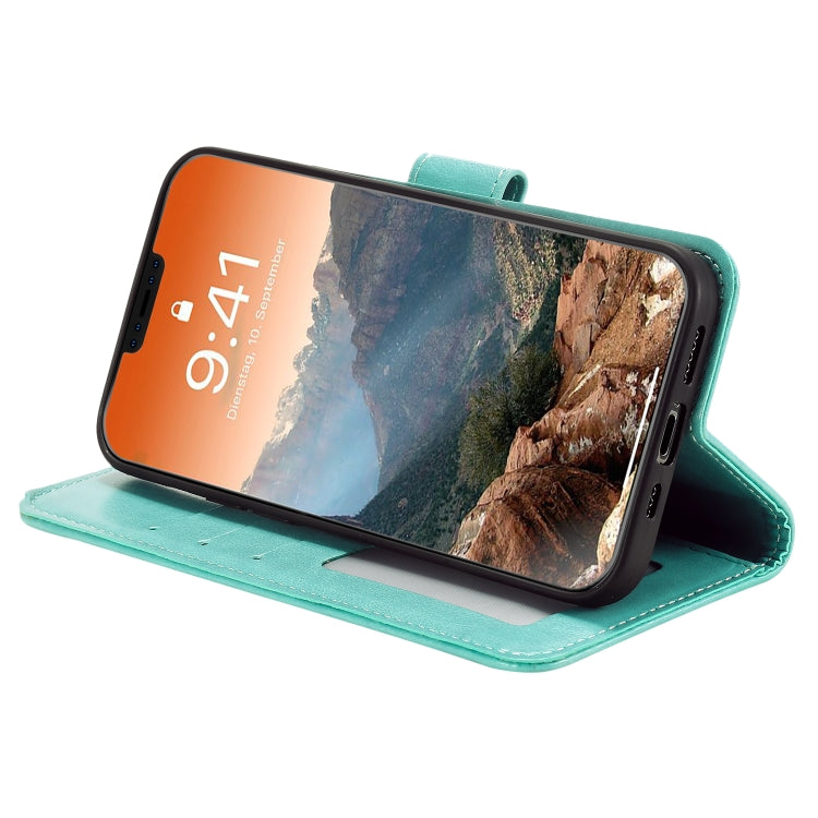 For iPhone 12 Pro Max Totem Flower Embossed Horizontal Flip TPU + PU Leather Case with Holder & Card Slots & Wallet