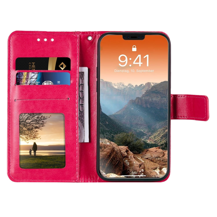 For iPhone 12 Pro Max Totem Flower Embossed Horizontal Flip TPU + PU Leather Case with Holder & Card Slots & Wallet