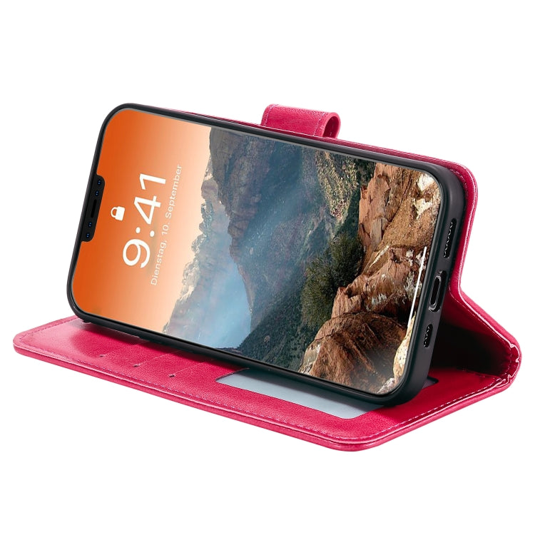 For iPhone 12 Pro Max Totem Flower Embossed Horizontal Flip TPU + PU Leather Case with Holder & Card Slots & Wallet